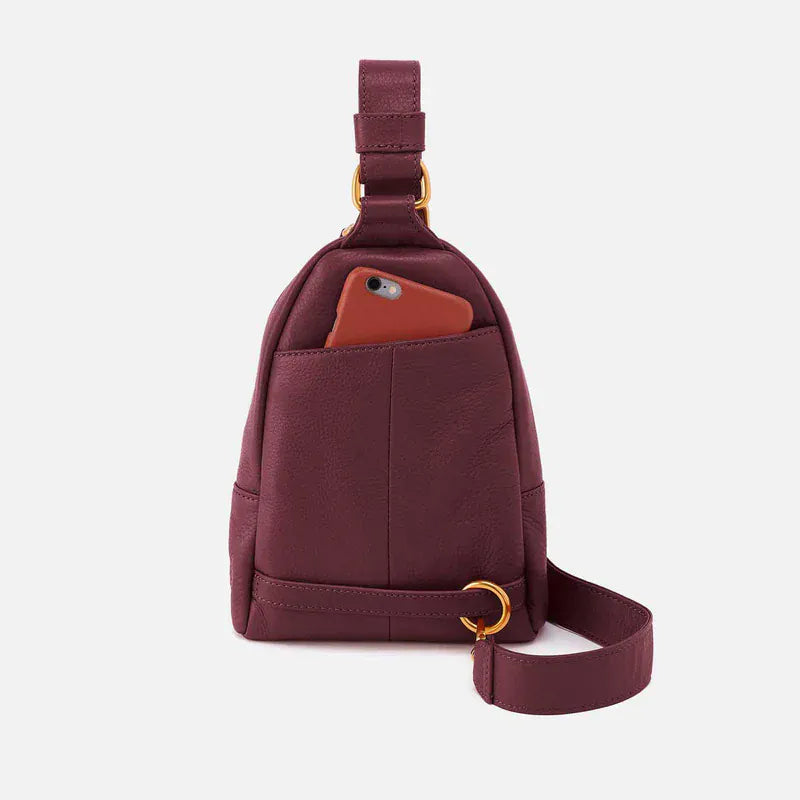 Hobo Fashion Fern Sling - Pebbled Leather | Mulberry Glaze