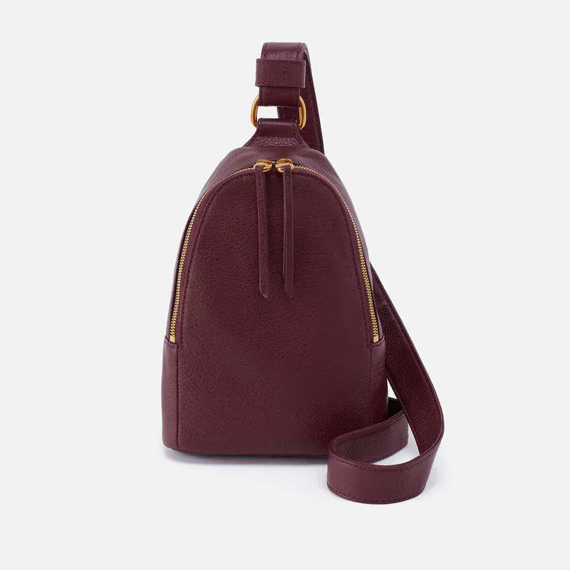 Hobo Fashion Fern Sling - Pebbled Leather | Mulberry Glaze