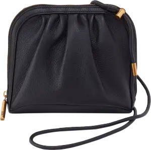 Hobo Fashion Isabelle Crossbody - Pebbled Leather | Black
