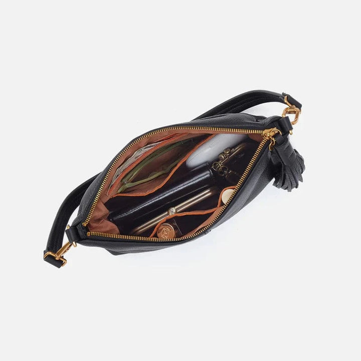Hobo Fashion Kori Crossbody Bag - Black