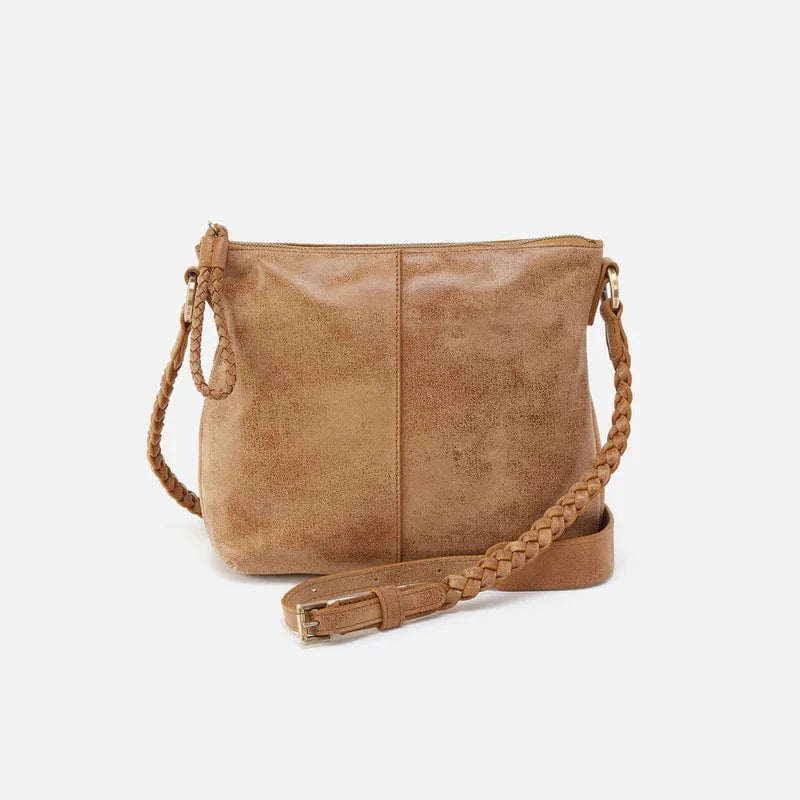 Hobo Fashion Lasso Medium Crossbody Bag - Whiskey
