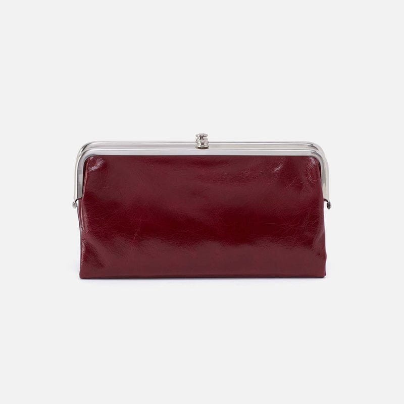 Hobo Fashion Lauren Clutch-Wallet - Polished Leather | Saddleberry