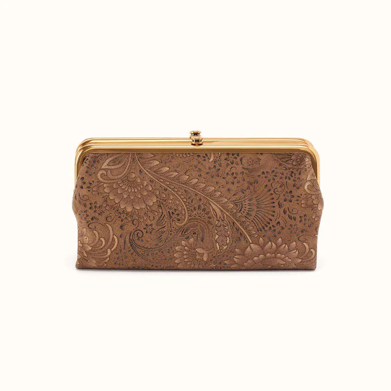 Hobo Fashion Lauren Clutch-Wallet - Printed Leather | Mink Folklore