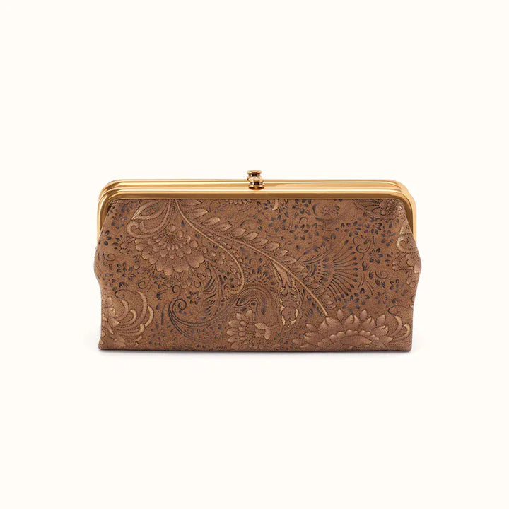 Hobo Fashion Lauren Clutch-Wallet - Printed Leather | Mink Folklore
