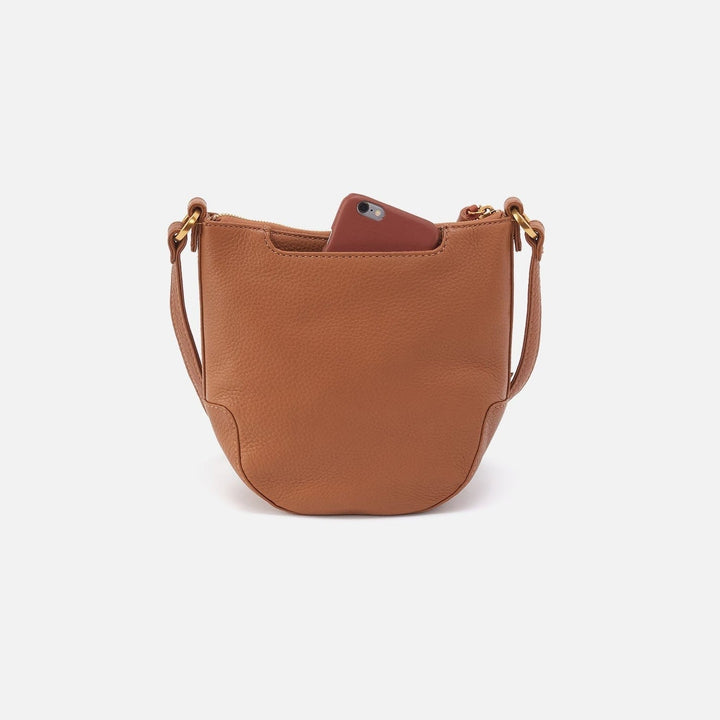 Hobo Fashion Lexi Crossbody - Pebbled Leather | Warm Honey