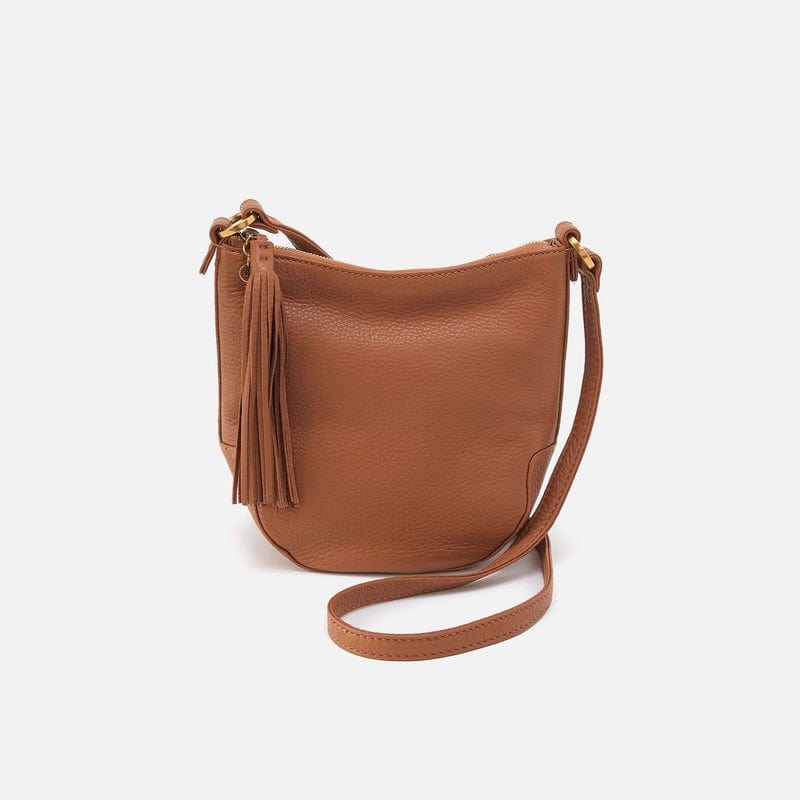 Hobo Fashion Lexi Crossbody - Pebbled Leather | Warm Honey
