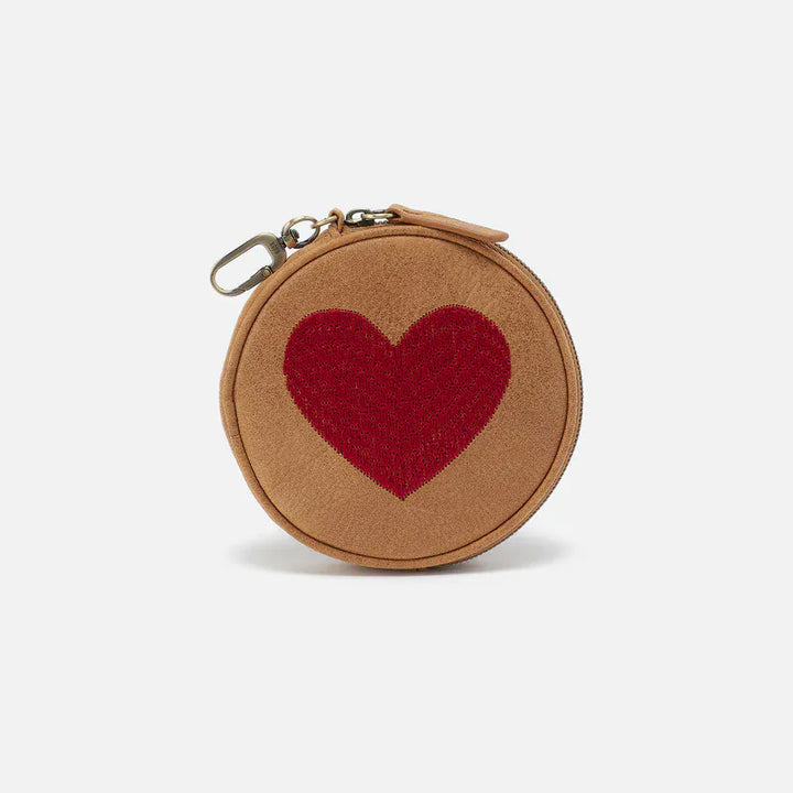 Hobo Fashion Revolve Bag Charm - Buffed Leather | Whiskey