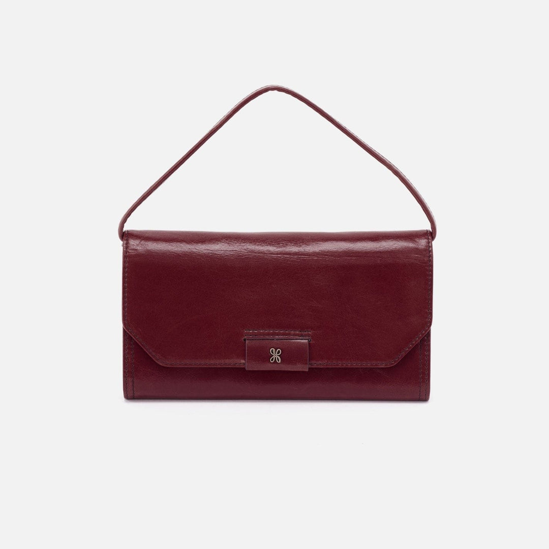 Hobo Fashion Romy Wallet Crossbody - Polished Leather | Saddleberry