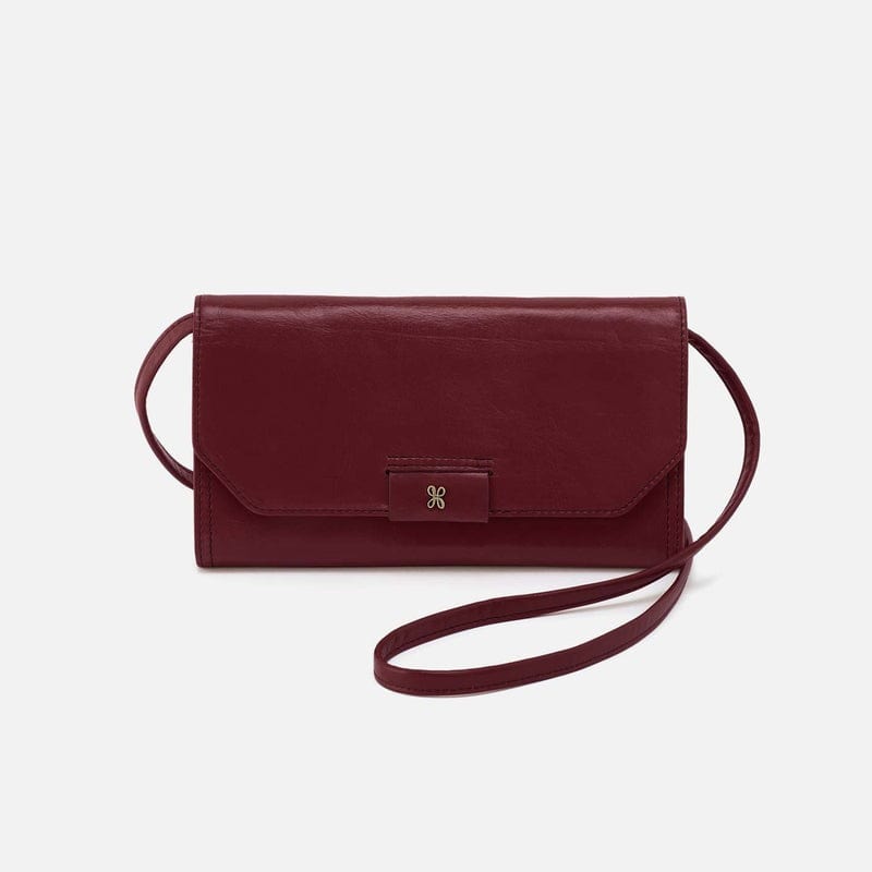 Hobo Fashion Romy Wallet Crossbody - Polished Leather | Saddleberry