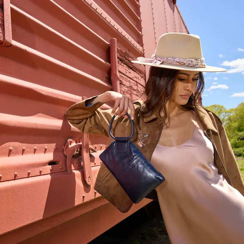 Hobo Fashion Sable Clutch - Ink Navy