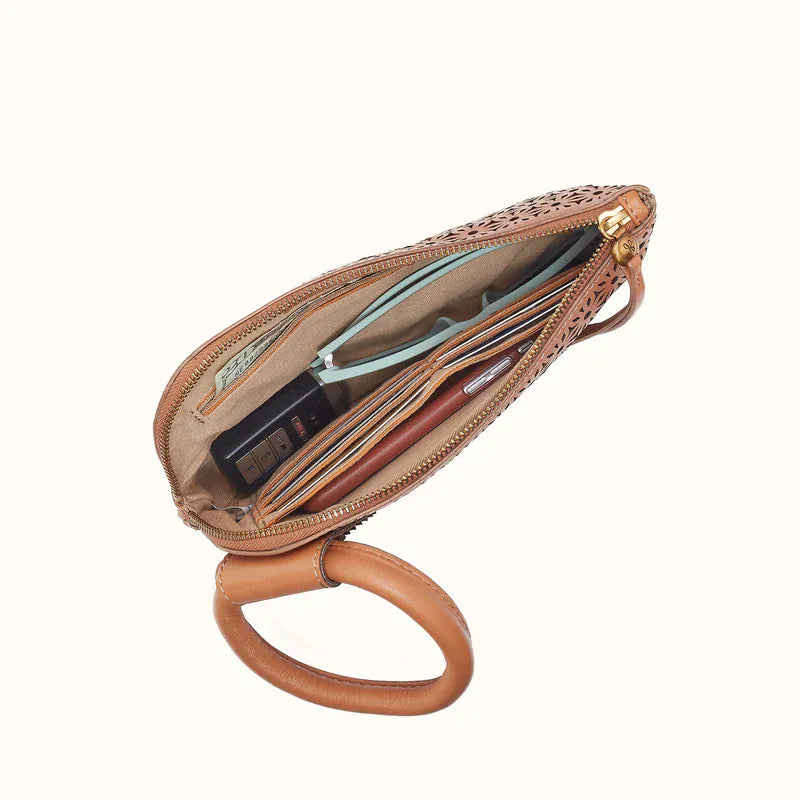Hobo Fashion Sable Wristlet - | Canyon Petal