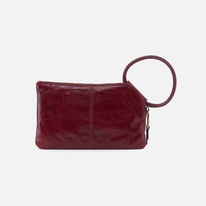 Hobo Fashion Sable Wristlet - Polished Leather | Saddleberry