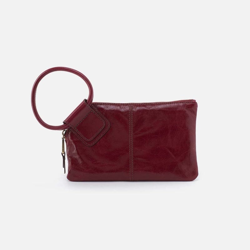 Hobo Fashion Sable Wristlet - Polished Leather | Saddleberry
