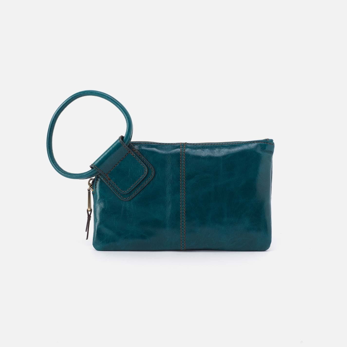 Hobo Fashion Sable Wristlet - Polished Leather | Wild Bluegrass
