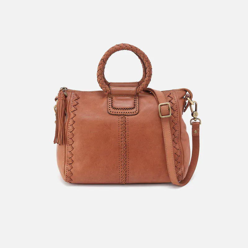 Hobo Fashion Sheila Medium Satchel - Washed Leather | Harvest Wheat