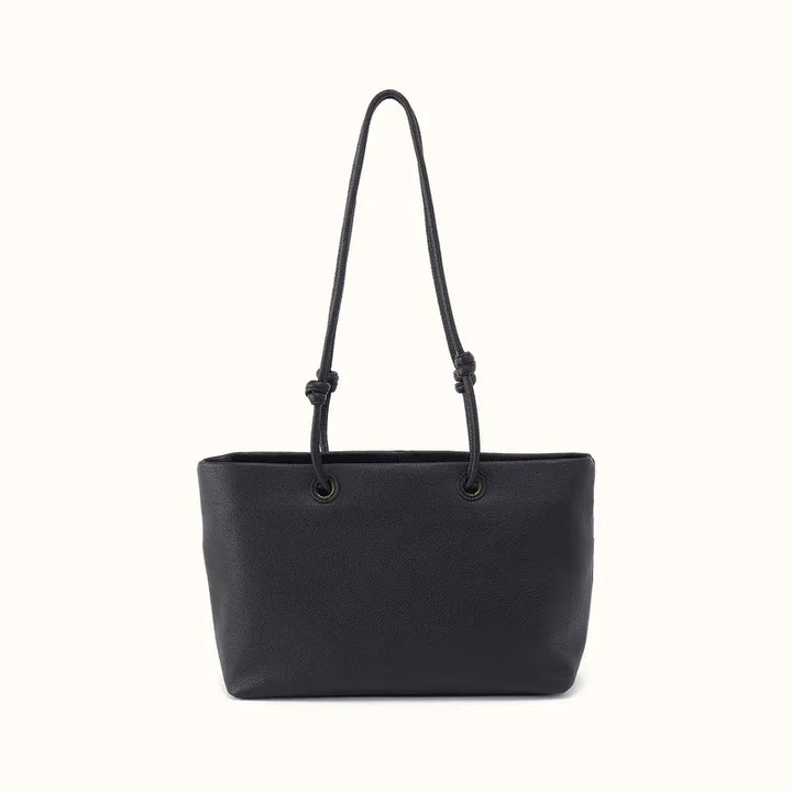 Hobo Fashion Softie Tote - Pebbled Leather | Black