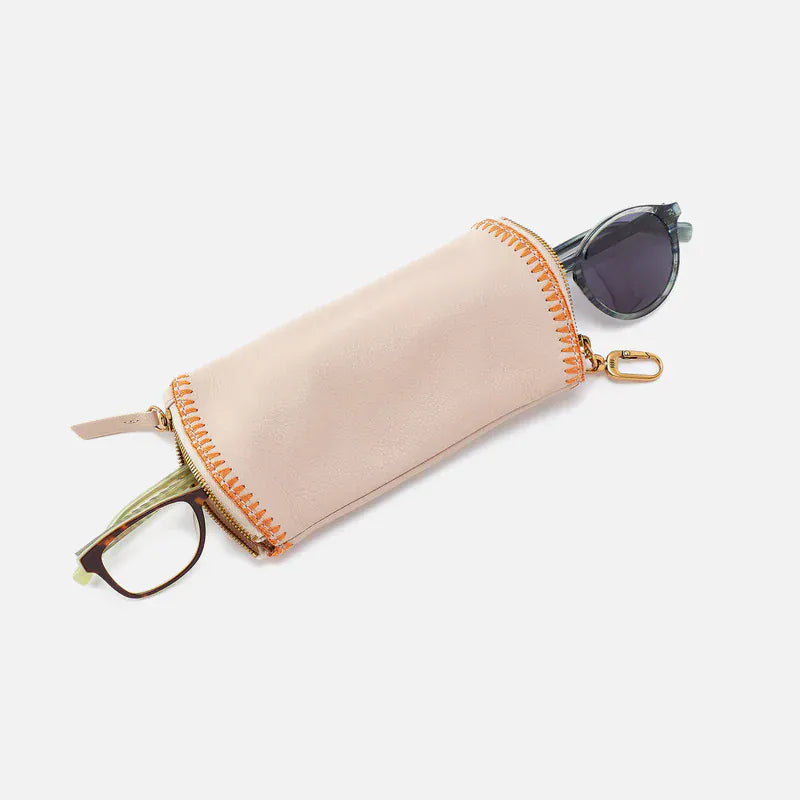 Hobo Fashion Spark Double Eyeglass Case - Stonewash