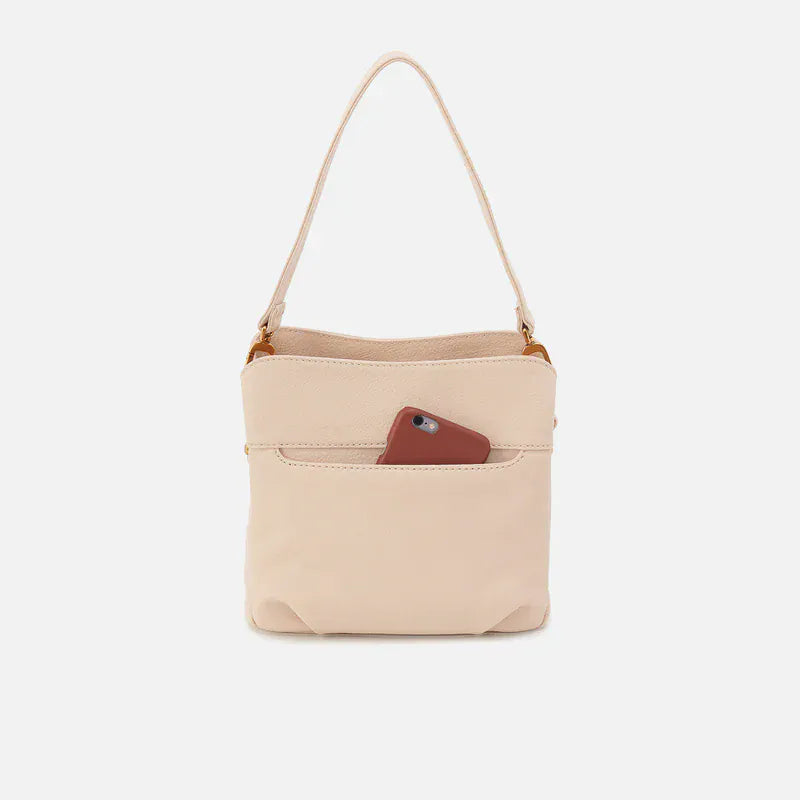 Hobo Fashion Starr Convertible Shoulder Bag - Pebbled Leather | Stonewash