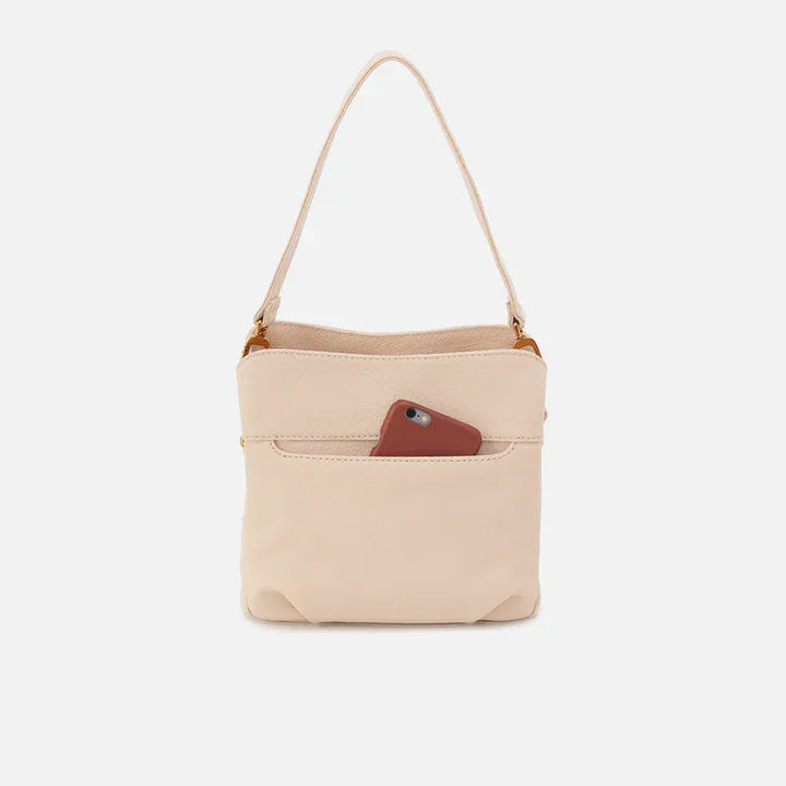 Hobo Fashion Starr Convertible Shoulder Bag - Pebbled Leather | Stonewash