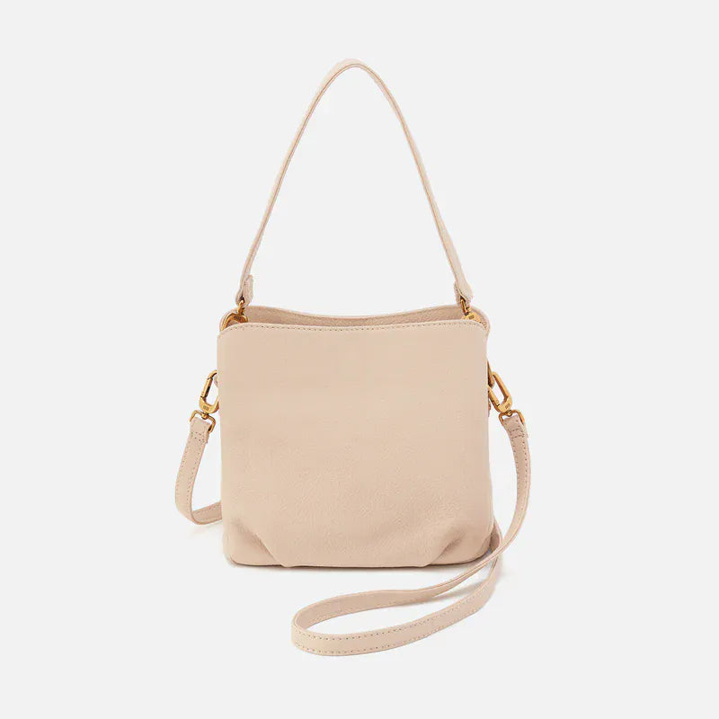 Hobo Fashion Starr Convertible Shoulder Bag - Pebbled Leather | Stonewash