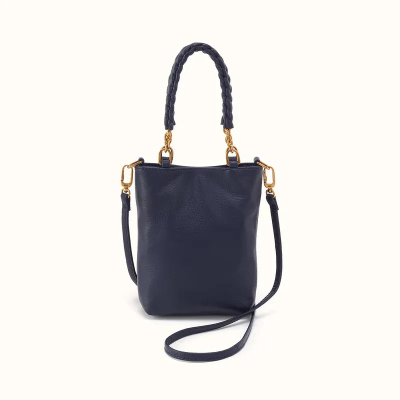 Hobo Fashion Tennessee Mini Bag - Pebbled Leather | Ink Navy