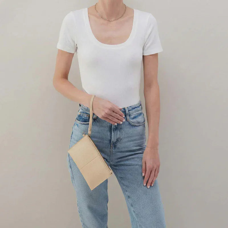 Hobo Fashion Vida Small Pouch - Almond
