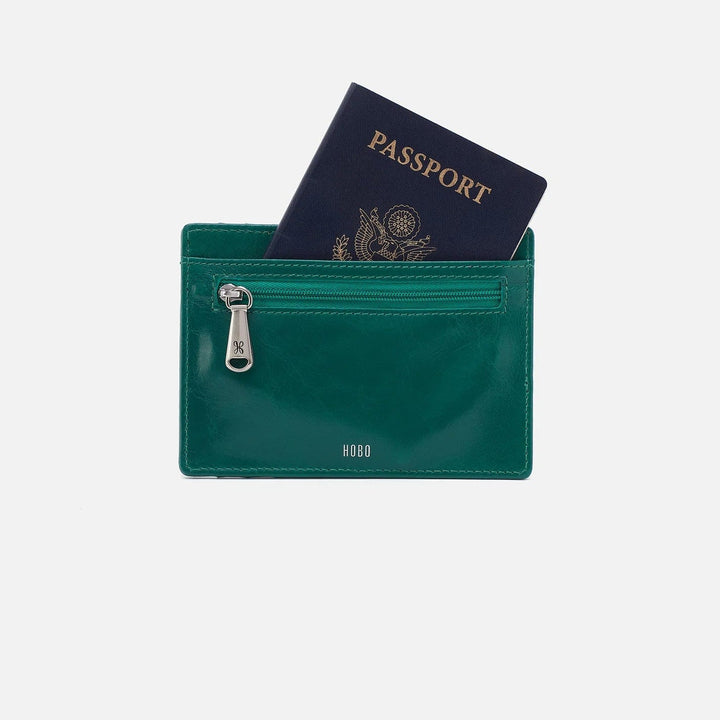 Hobo Handbags, Wallets & Cases Euro Slide Card Case - Alpine Green