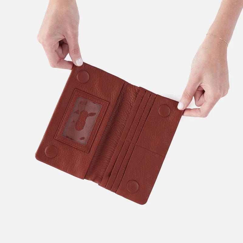 Hobo Handbags, Wallets & Cases Lumen Continental Wallet - Rust