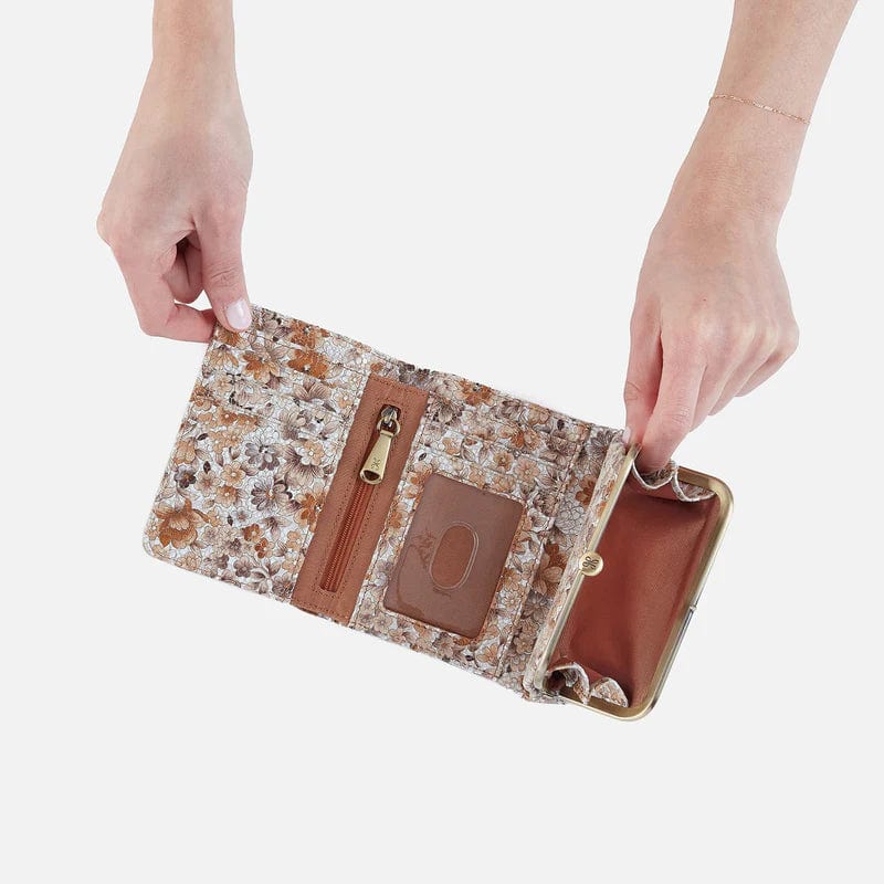 Hobo Handbags, Wallets & Cases Robin Compact Wallet - Sepia Bloom