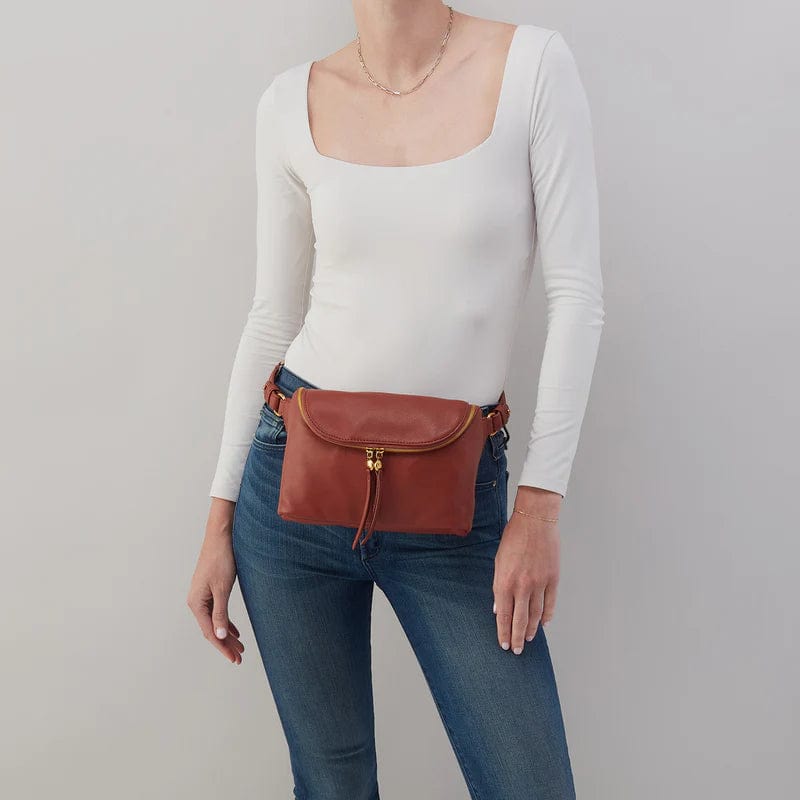 Hobo Purse Fern Large Belt Bag - Rust