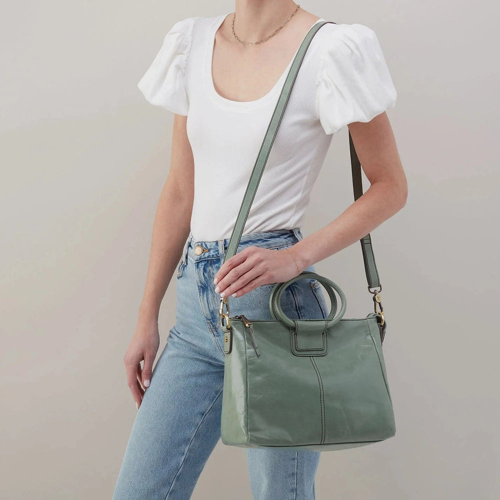 Hobo Satchel Sheila Medium Satchel - Jade