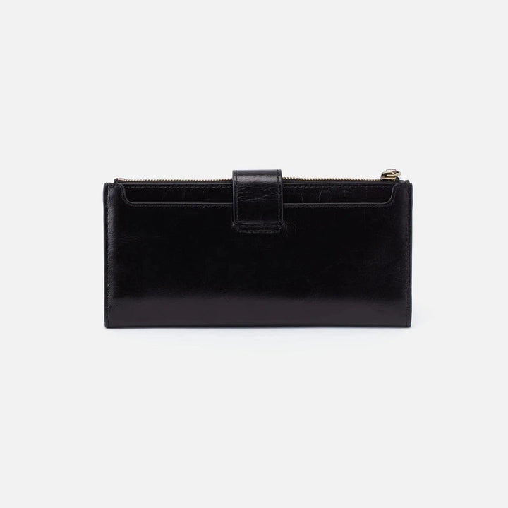 Hobo Wallet Dunn Continental Wallet - Black