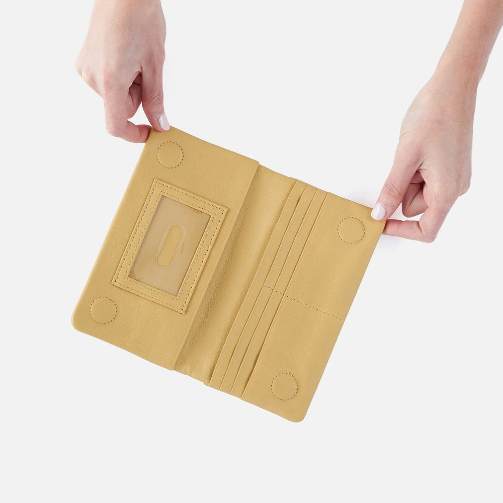 Hobo Wallet Lumen Continental Wallet - Flax