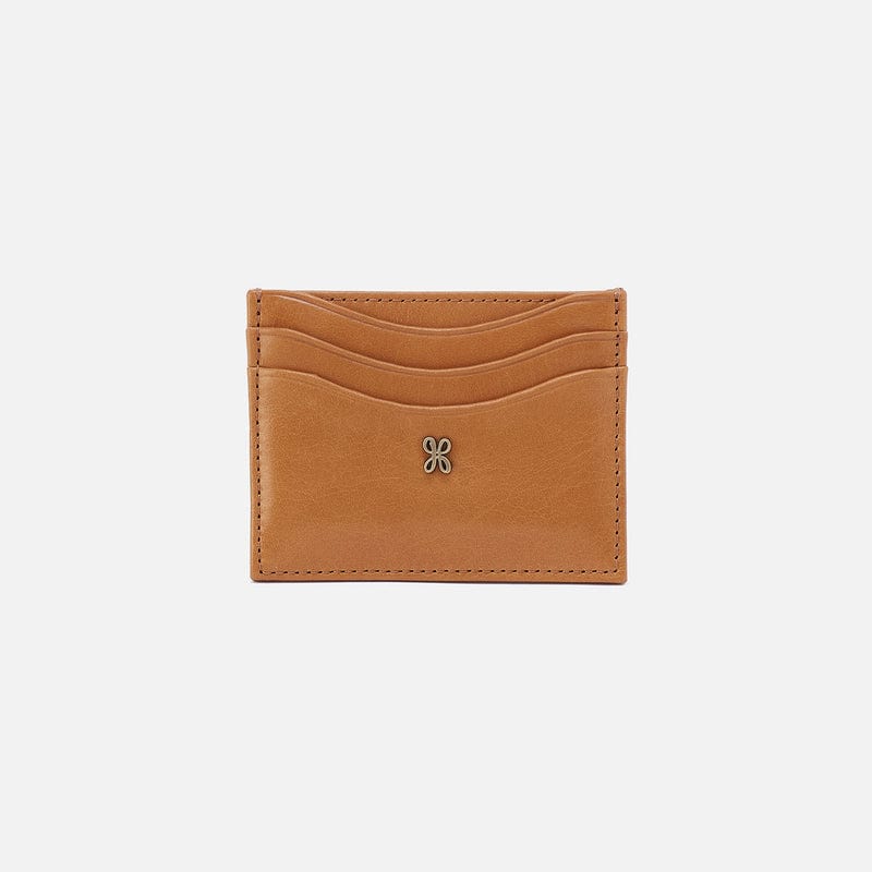 Hobo Wallet Max Card Case - Natural Logo