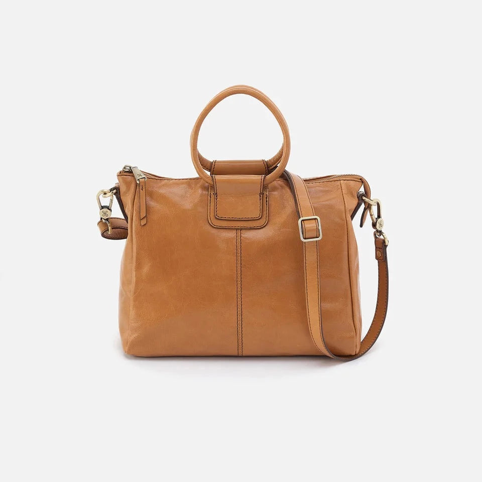Hobo Wallet Sheila Medium Satchel - Natural