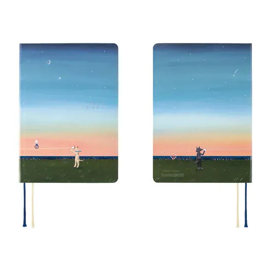Hobonichi Paper Default Hobonichi Techo 2027 A6 HON Planner | Hiroko Kubota: String Telephone Until the Moon is Full