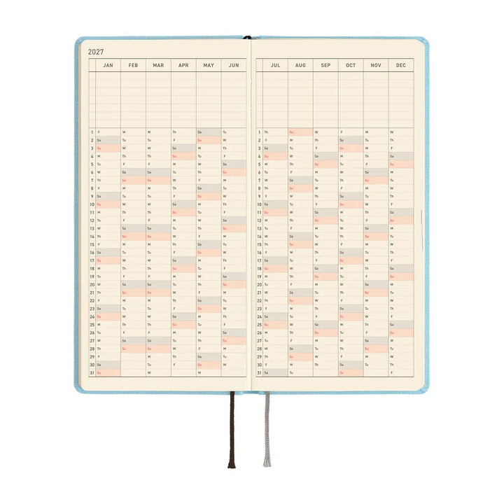 Hobonichi Paper Default Hobonichi Techo 2027 Weeks Mega Planner | Colors: Sea Glass