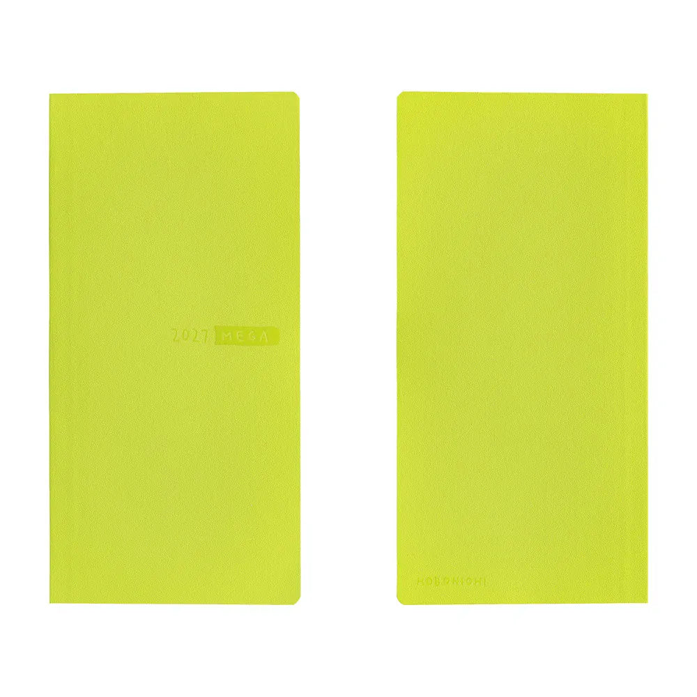 Hobonichi Paper Default Hobonichi Techo 2027 Weeks Mega Planner | Sneaker: Lime Green