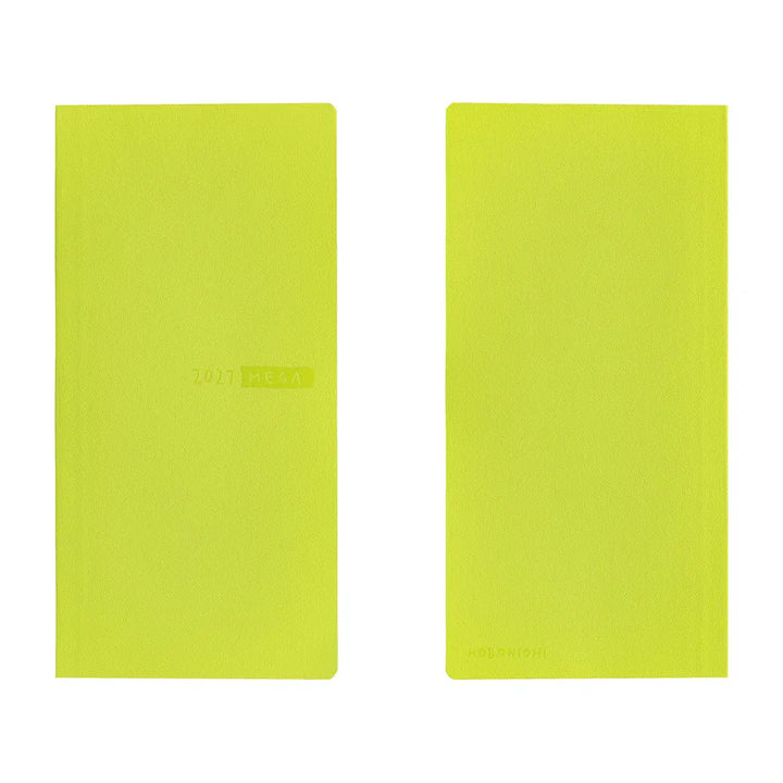 Hobonichi Paper Default Hobonichi Techo 2027 Weeks Mega Planner | Sneaker: Lime Green