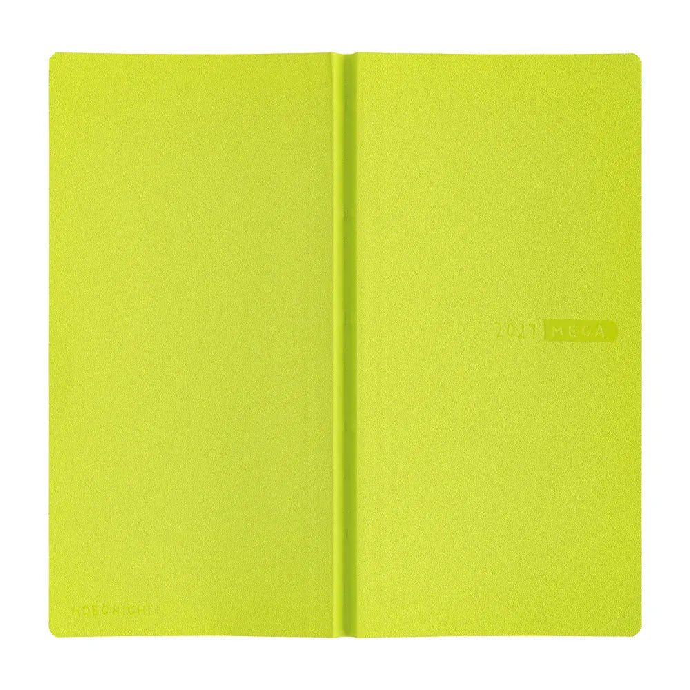 Hobonichi Paper Default Hobonichi Techo 2027 Weeks Mega Planner | Sneaker: Lime Green