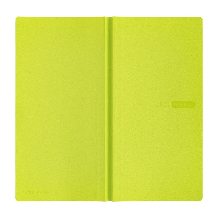 Hobonichi Paper Default Hobonichi Techo 2027 Weeks Mega Planner | Sneaker: Lime Green