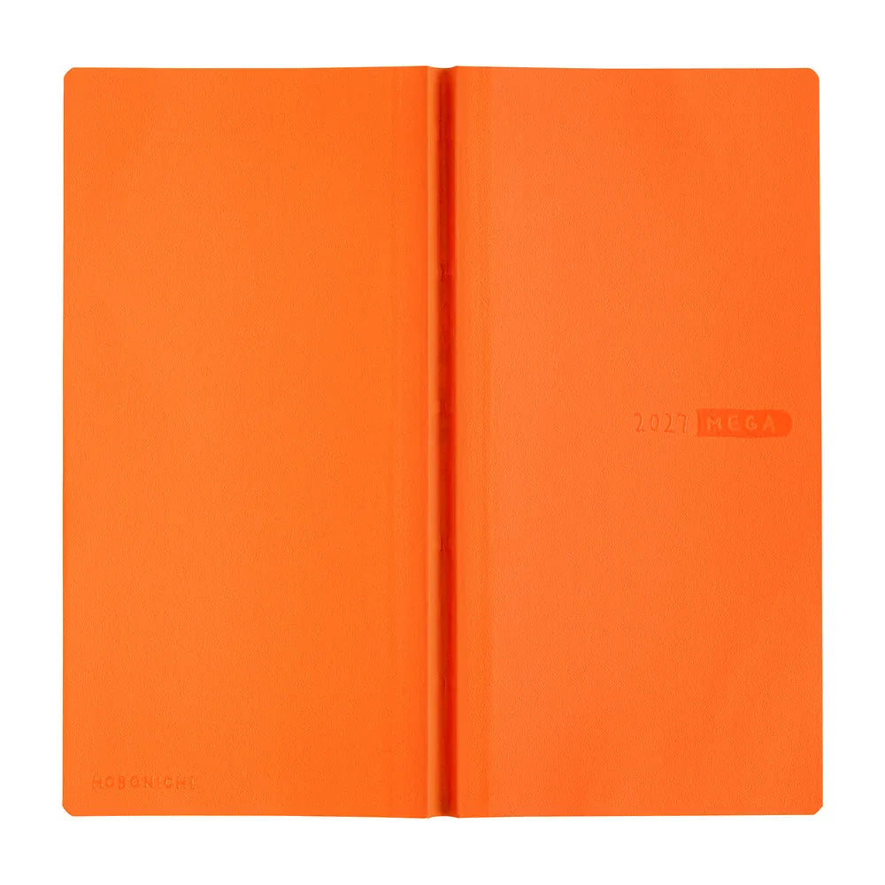 Hobonichi Paper Default Hobonichi Techo 2027 Weeks Mega Planner | Sneaker: Mandarin Orange