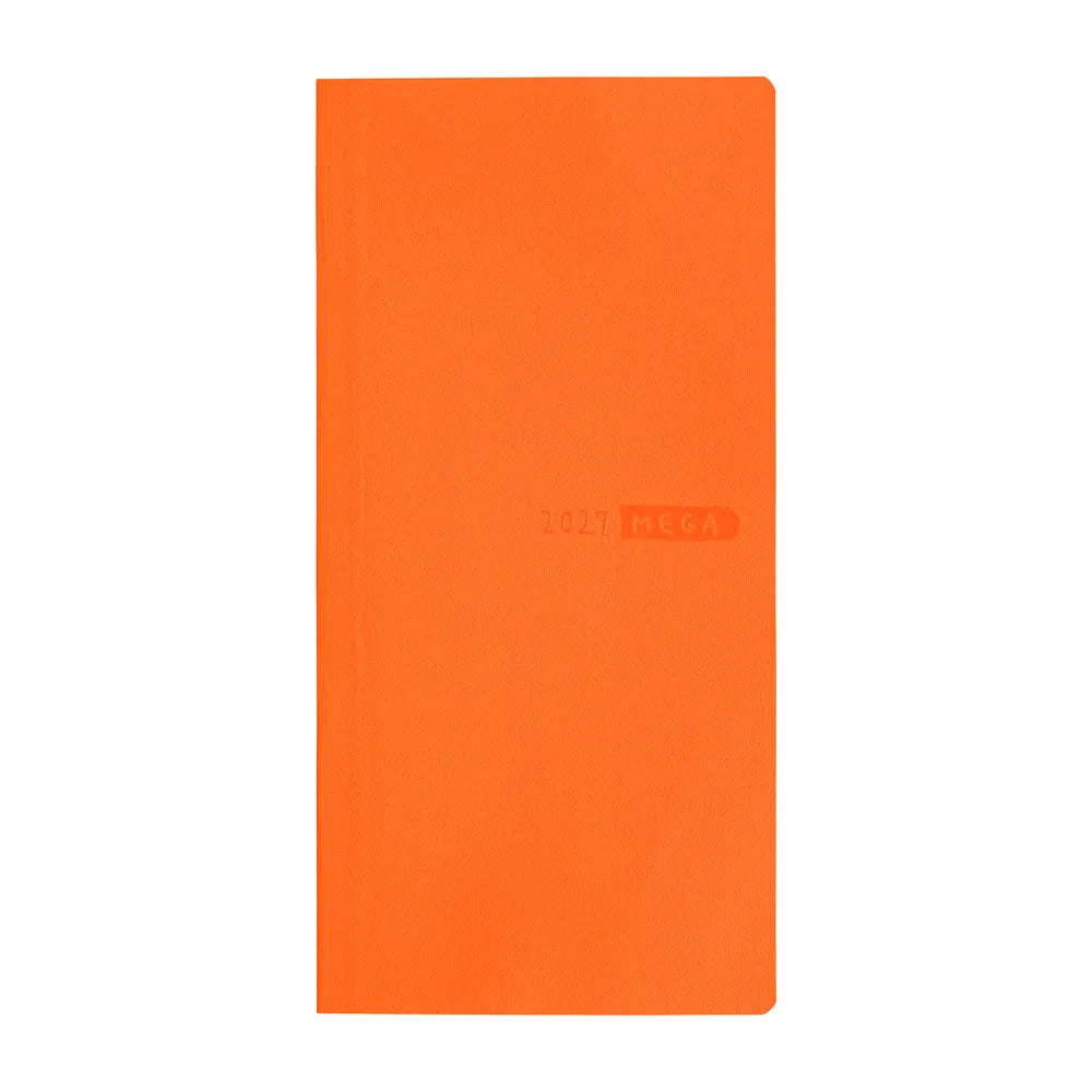 Hobonichi Paper Default Hobonichi Techo 2027 Weeks Mega Planner | Sneaker: Mandarin Orange