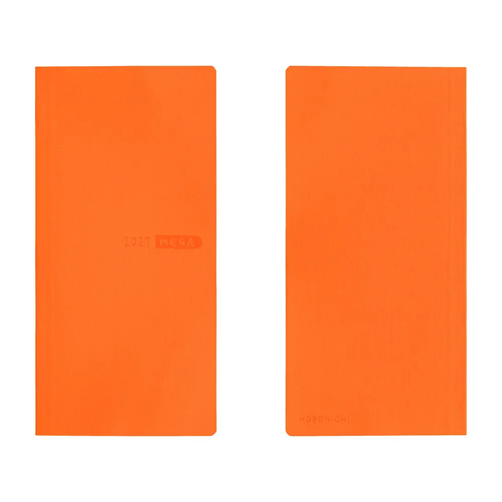 Hobonichi Paper Default Hobonichi Techo 2027 Weeks Mega Planner | Sneaker: Mandarin Orange