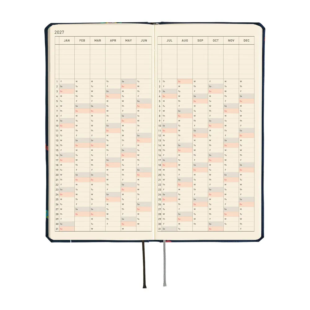 Hobonichi Paper Default Hobonichi Techo 2027 Weeks Planner | Bow &amp; Tie: Candy Dream