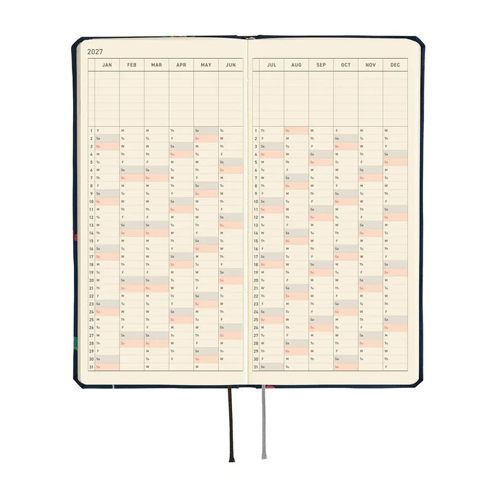 Hobonichi Paper Default Hobonichi Techo 2027 Weeks Planner | Bow &amp; Tie: Candy Dream