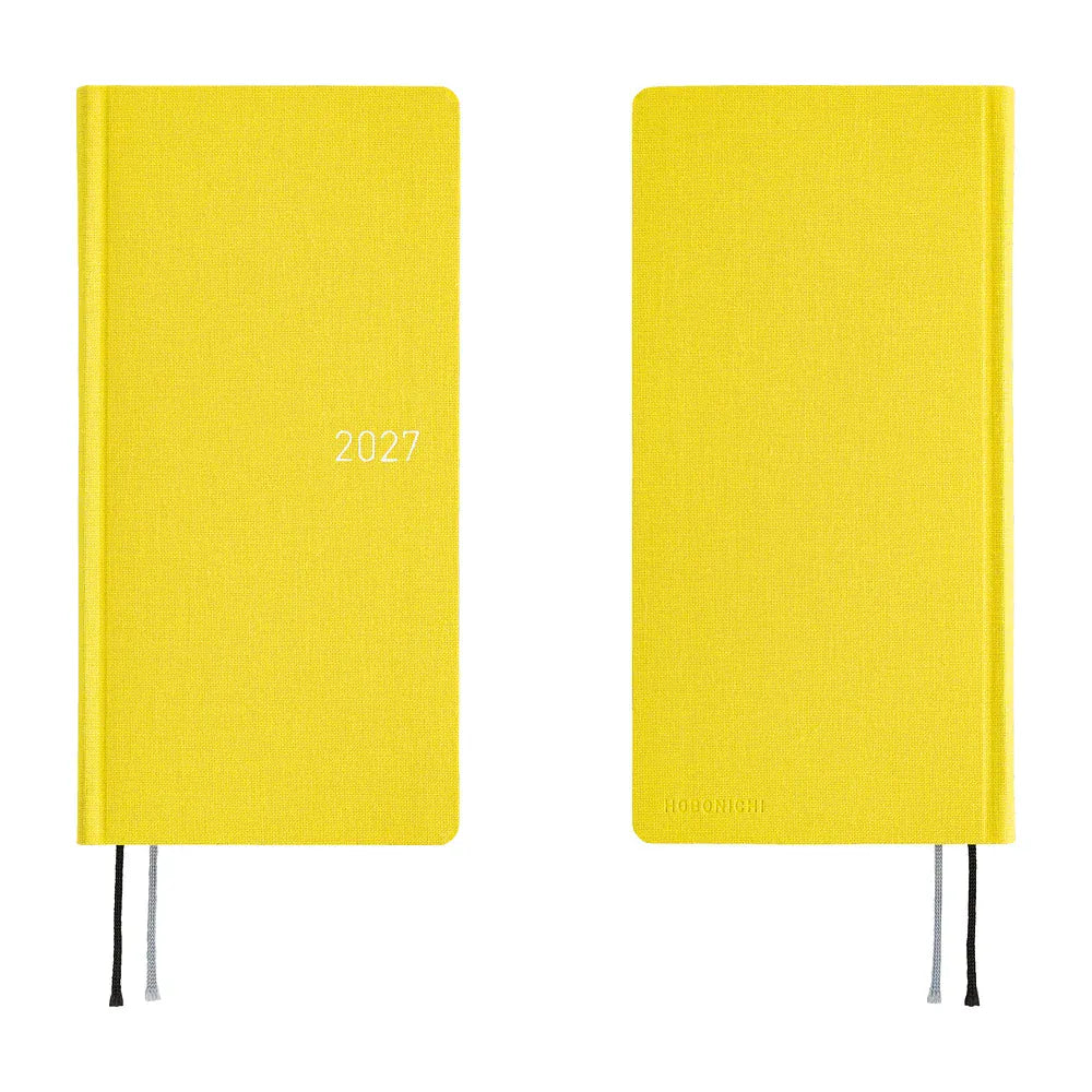 Hobonichi Paper Default Hobonichi Techo 2027 Weeks Planner | Colors: Canaria Yellow