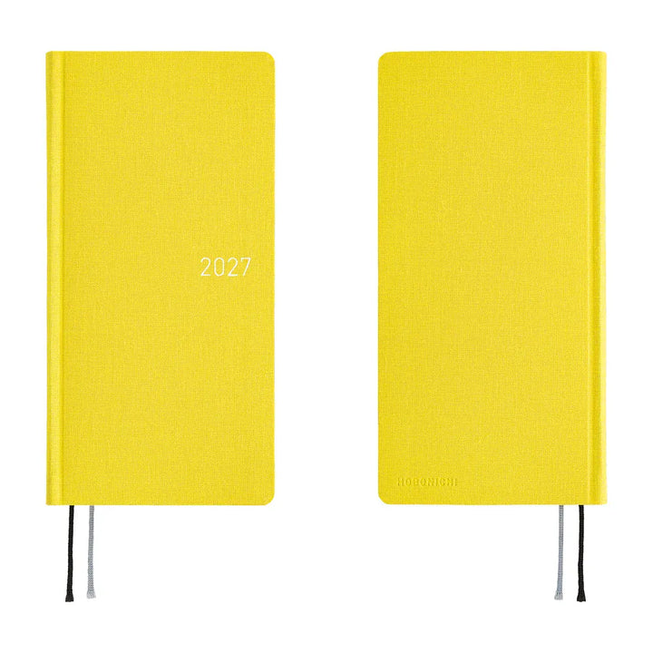Hobonichi Paper Default Hobonichi Techo 2027 Weeks Planner | Colors: Canaria Yellow