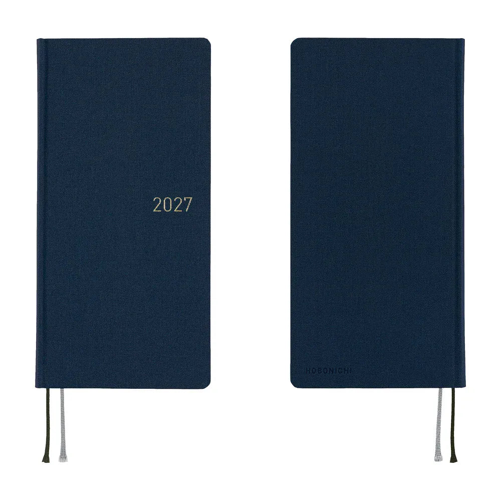 Hobonichi Paper Default Hobonichi Techo 2027 Weeks Planner | Colors: Midnight Blue