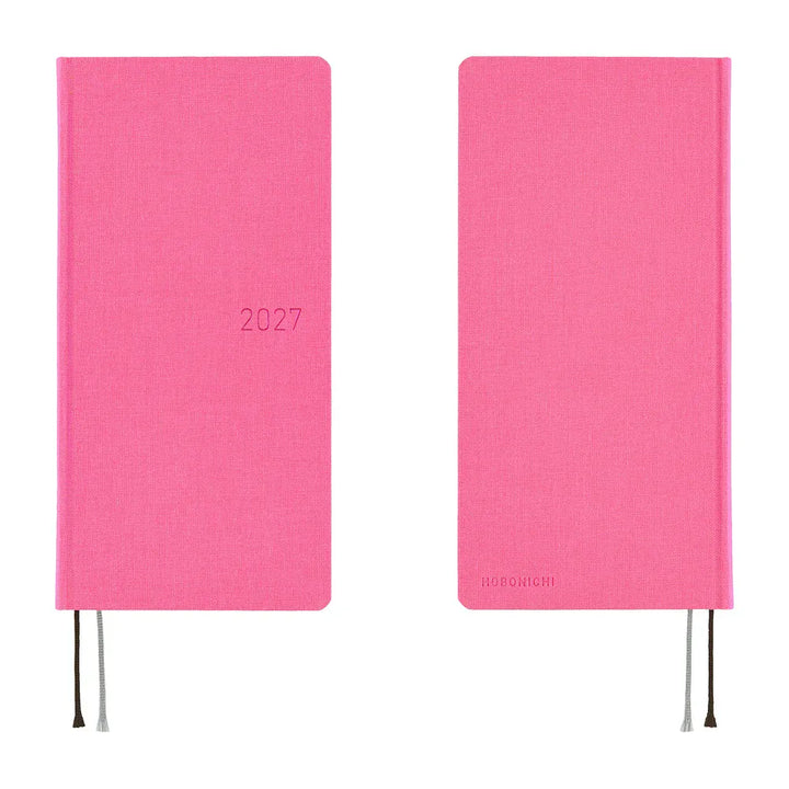 Hobonichi Paper Default Hobonichi Techo 2027 Weeks Planner | Colors: Pink Sapphire